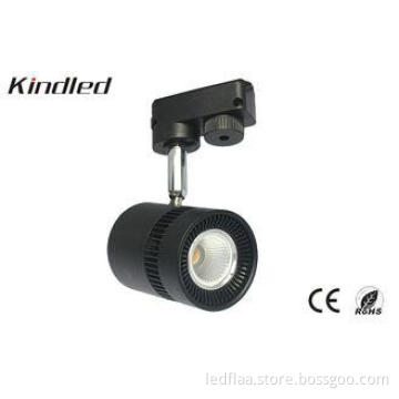 8W COB Led Track Light 4 Wires , Commercial Led Track Light